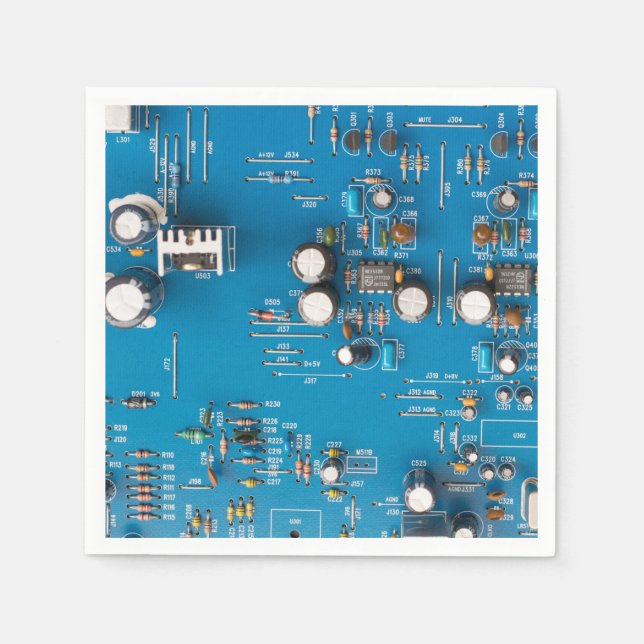 Serviette En Papier Carte de circuit électronique (Devant)