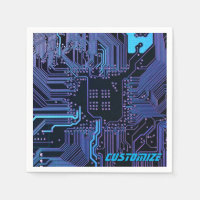 Carte de circuit électronique bleu PCB personnalis