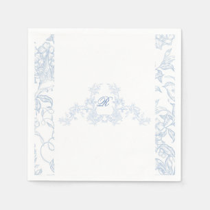 Serviette En Papier Carte d'invitation de fiançailles Something Blue W