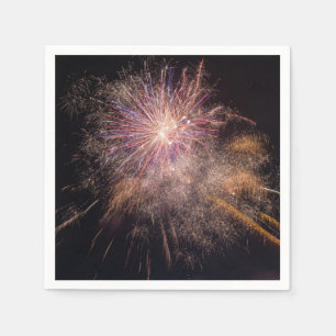 Serviette En Papier Cartes en papier Fireworks