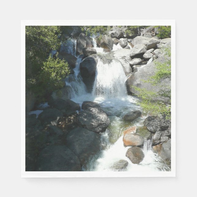 Serviette En Papier Cascade Falls at Yosemite National Park (Devant)