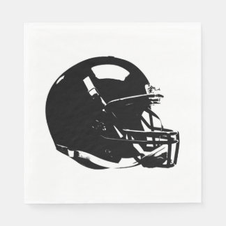 Serviette En Papier Casque de football Pop Art
