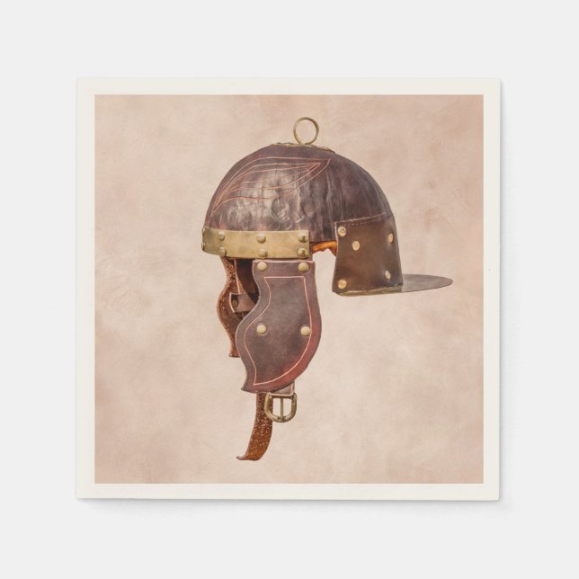 Serviette En Papier Casque militaire romain antique (Devant)