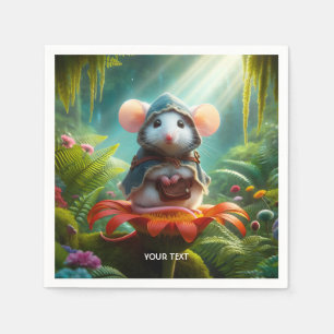 Serviette En Papier Casquette de la souris Imaginaire