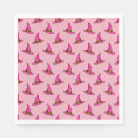 Casquette de sorcière rose