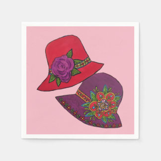 Serviette En Papier Casquette rouge