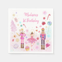 Casse-noix Pays des sucreries Or rose Anniversaire