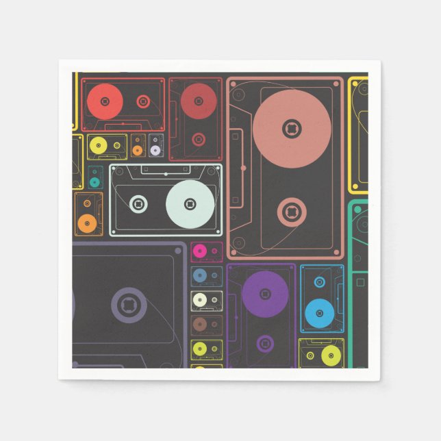 Serviette En Papier Cassette (Devant)