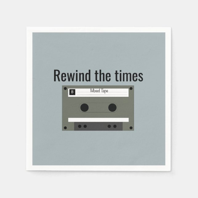 Serviette En Papier Cassette, compilation (Devant)