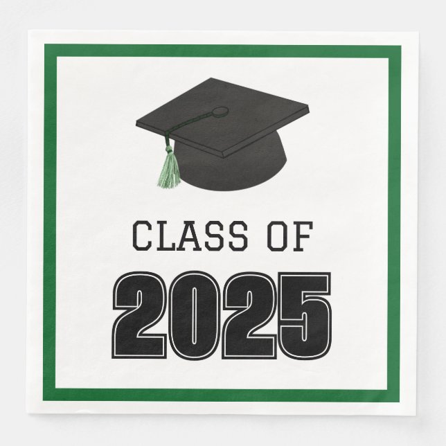 Serviette En Papier Catégorie 2025 Vert (Devant)