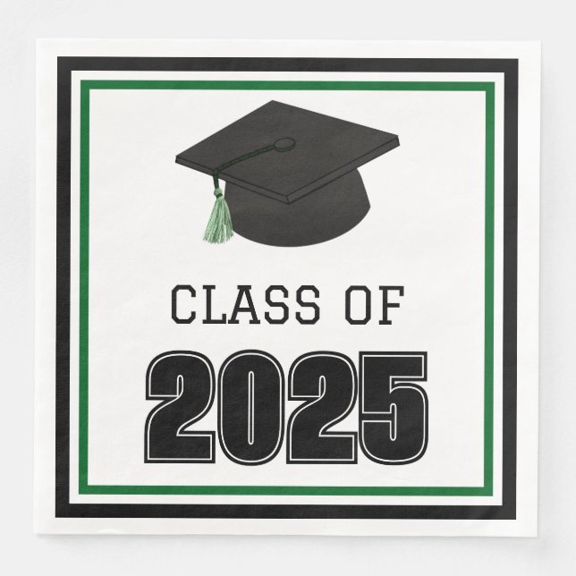 Serviette En Papier Catégorie 2025 Vert (Devant)