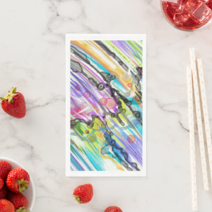 SERVIETTE EN PAPIER CATÉGORIE CINQ ÉCHANTILLONNEMENT ART CONCEPTION AB