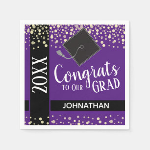 Serviette En Papier Catégorie de 2021 Graduation Party
