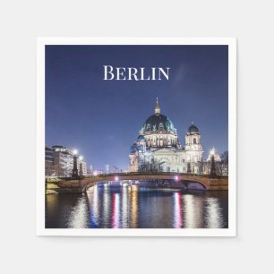Serviette En Papier Cathédrale de Berlin à Berlin, Allemagne