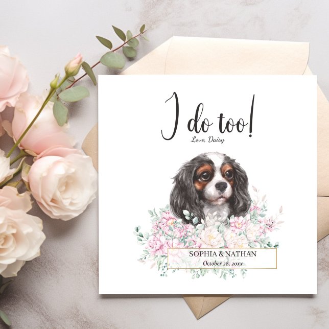 Serviette En Papier Cavalier King Charles Chien Mariage Cocktail Napki (Créateur téléchargé)
