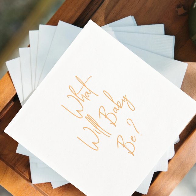 Serviette En Papier Ce que Baby Bee Genre Révélera Bienvenue (Créateur téléchargé)