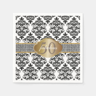 Serviette En Papier Ceinture fabuleuse de parties scintillantes