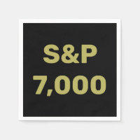 Célébration de l'indice de Stock de niveau S&P 7 0