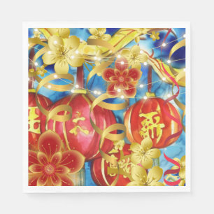 Serviette En Papier Célébrations chinoises
