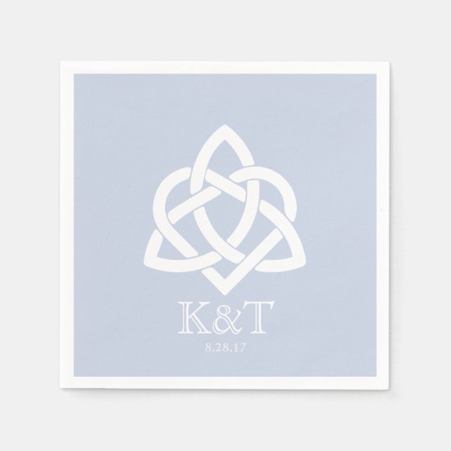 Serviette En Papier Celtic - Serviettes de cocktail personnalisées (Devant)