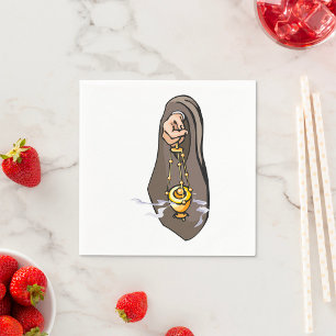 Serviette En Papier Censure catholique de l'encens culte