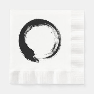 Serviette En Papier Cercle Zen Enso