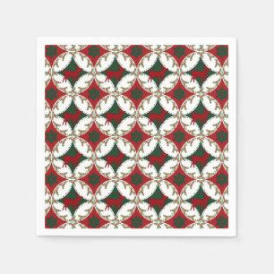 Serviette En Papier Cercles de rennes-2 PAPIERS NAPKINS