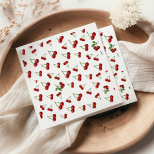 Serviette En Papier Cerise 