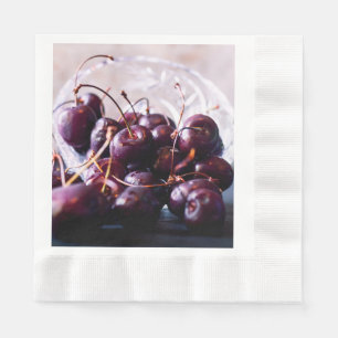 Serviette En Papier Cerise