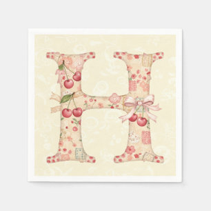 Serviette En Papier Cerises mûres, par Natasha Us