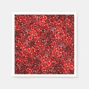 Serviette En Papier Cerises sucrées