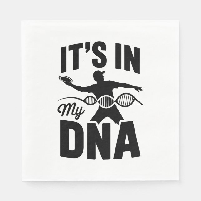 Serviette En Papier C'est dans My Dna Disk Golf (Devant)