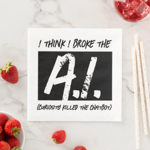 Serviette En Papier C'Est Drôle, Je Pense Que J'Ai Cassé Les Développe