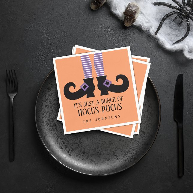 Serviette En Papier C'est juste un tas de tours de passe-passe  (It's Just A Bunch Of Hocus Pocus Napkins)