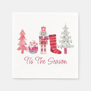 Serviette En Papier C'Est La Fête De Noël De La Saison