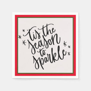 Serviette En Papier C'Est La Saison Pour Éclater