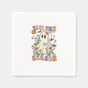 Serviette En Papier C'Est La Saison Retro Halloween Party Funny tendan