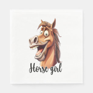 Serviette En Papier C'est le Cowboy Way Retro