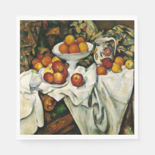 Serviette En Papier Cezanne - Pommes et Oranges