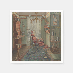 Serviette En Papier Chaise dentaire Salle d'opération Bureau des denti