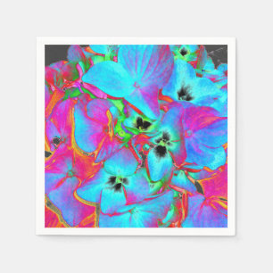 Serviette En Papier Chakra Hydrangea