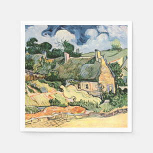 Serviette En Papier Chalets à Cordevill Vincent van Gogh