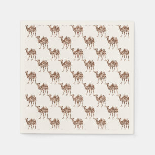 Serviette En Papier chameau beige