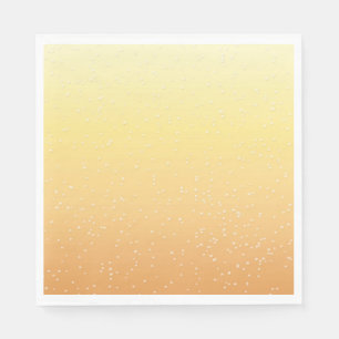 Serviette En Papier Champagne avec de minuscules bulles