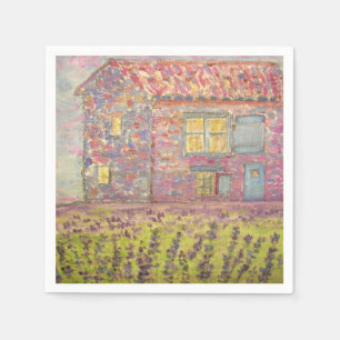 Serviette En Papier Champs Provence House et Lavender
