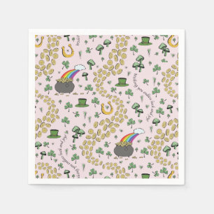 Serviette En Papier Chance & Joie Pièces et Jour de la Saint Patrick S