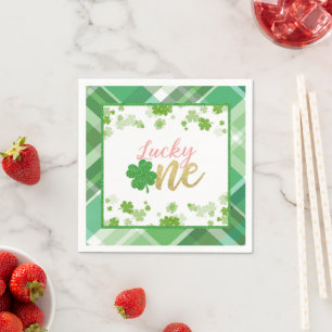 Serviette En Papier Chance Un Anniversaire Napkin - Fille