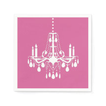 Chandelier rose Naples