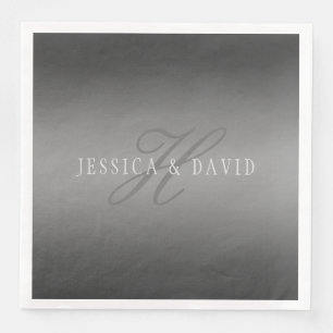 Serviette En Papier Changement graduel Gray Gradient N'importe quel no