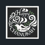 Serviette En Papier Chanukah Dove<br><div class="desc">Chanukah Dove design, papier, serviettes modernes. Joyeux Chanoukah/Hanoukka ! La couleur Arrière - plan peut être changée ! Personnalisez-le à votre gout ! Le texte peut être modifié avec la taille et le style de votre police préférée. Merci de vous être arrêté et de faire du shopping par ! Très apprécié...</div>